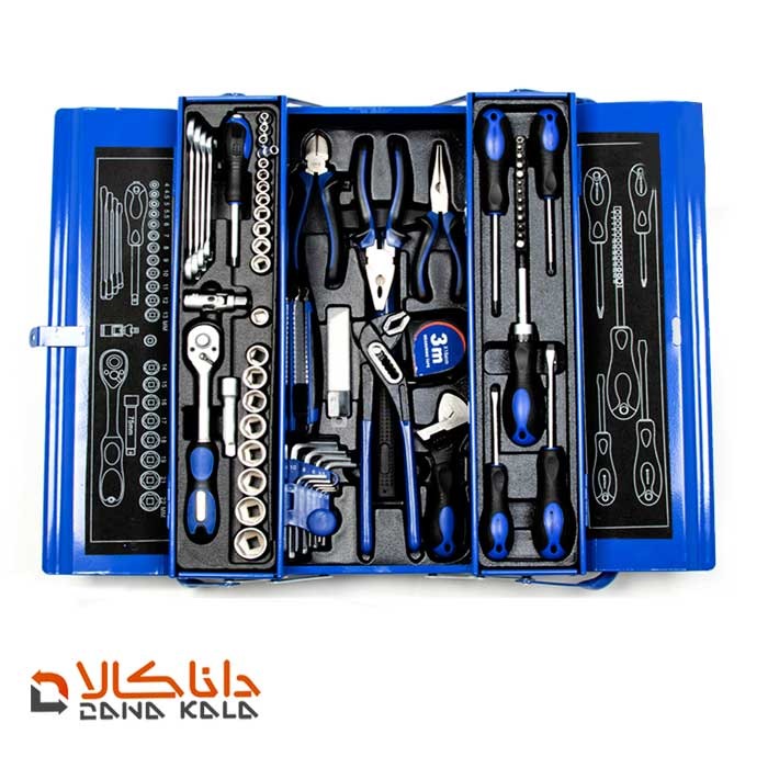 جعبه ابزارآلات کامل 75 پارچه  PARTNER
