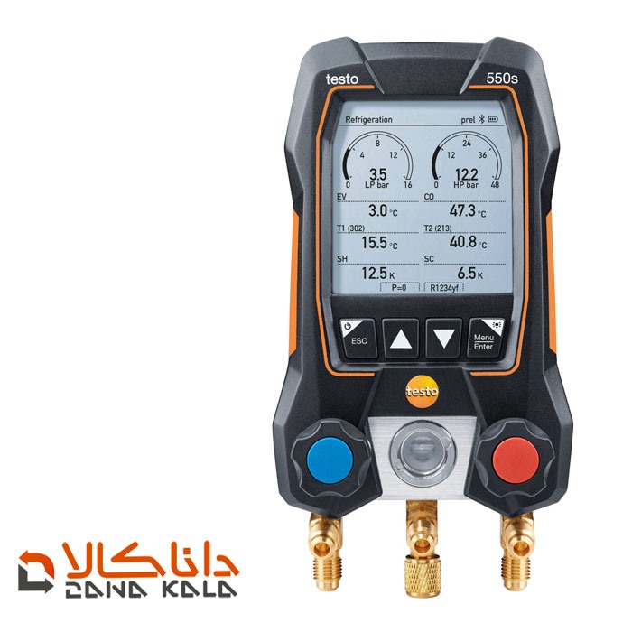 فشار سنج منیفولد دوقلو  Testo 550s Basic Kit