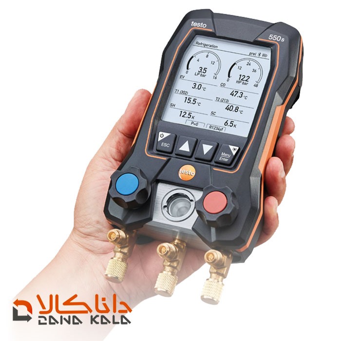 کیت هوشمند منیفولد دیجیتال تستو مدل Testo550s smartkit