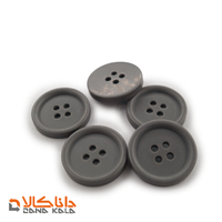 دکمه 4 سوراخ سایز 32 طوسی طرح ساده(قیمت صحیح است و موجود می باشد)