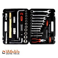جعبه ابزار ۳۳ پارچه بکس و آچار BAUM AUTO
