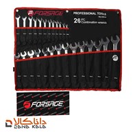 ست آچار یکسر تخت و یکسر رینگی FORSAGE