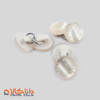 دکمه پایه دار سایز 19 سفید(قیمت صحیح است و موجود می باشد)