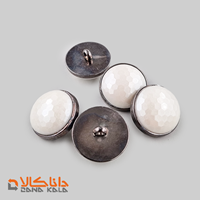 دکمه پایه دار سایز 43 سفید(قیمت صحیح است و موجود می باشد)