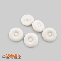 دکمه پایه دار سایز 36 سفید(قیمت صحیح است و موجود می باشد)